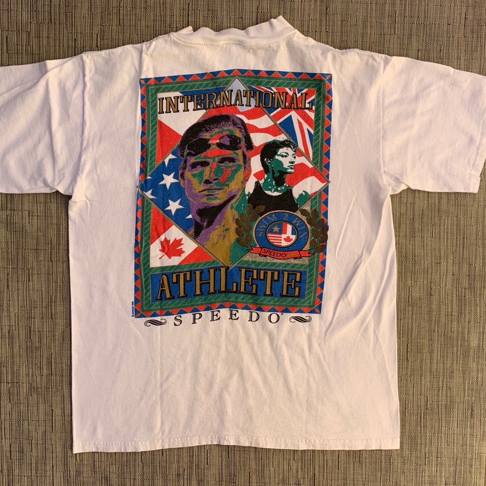 ♻️Vintage Speedo Men’s Tee Size Large